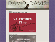 Tablet Screenshot of daviddavismusic.com